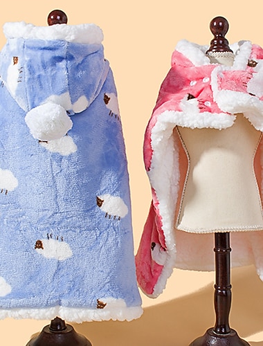  Prodotti per cani Prodotti per gatti Mantello Di tendenza Informale Inverno Impermeabile Caldo Traspirante Morbido Lavabile Casual / quotidiano Abbigliamento per cani for Bichon Frise Pomeriana