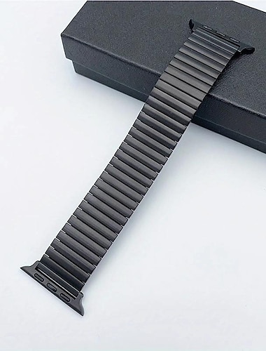  opgrader dit apple watch med et slidstærkt, elastisk urbånd i rustfrit stål - passer til serie 8, 7, 6, 5, 4, 3 & 49 mm, 40 mm, 44 mm, 42 mm, 45 mm, 41 mm & 38 mm modeller