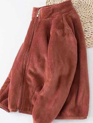  Kinder Mädchen Fleecejacke Kinder-Winterjacke Aktiv Outdoor Baumwolle Mantel Oberbekleidung 2-13 Jahre Frühling Rosa Rote Blau