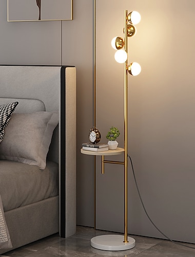  elegante led vloerlamp nordic loft gouden metalen woonkamer bank staande lamp hotel slaapkamer deco verlichting nachtkastje bureaulamp