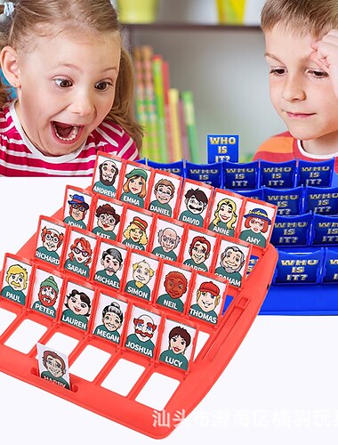  Adivina quién soy, rompecabezas de cartas, juguetes, razonamiento lógico, adivinanzas, juegos de personajes, interacción entre padres e hijos, ajedrez y juguetes de cartas