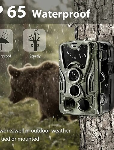  Capture Wildlife in Action HC-801A Hunting Trail Camera With Night Vision & Motion Activation