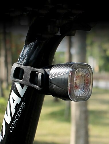  fietslicht buiten waterdicht gemarkeerd waarschuwingslicht wegauto remsensor achterlicht mountainbike accessoires