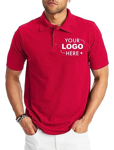  reverspolo voor heren grafische polo polo's met knopen polo katoenen poloshirt dier dinosaurus grafische prints turndown kastanjebruin aangepaste print zwart wit geel buiten straat korte mouwen print