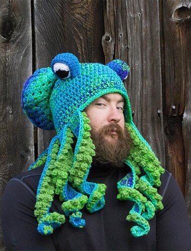  Hombre Mujer Unisexo Gracioso Gorro navideño  para  Navidad Víspera de Todos los Santos Carnaval