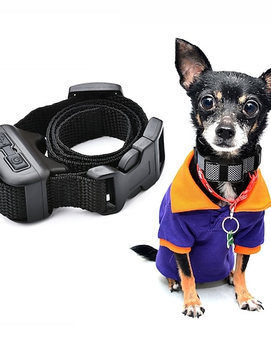  automatisk bjeffestopp for små hunder anti bjeffing elektrisk sjokkhalsbånd lades vanntett egnet for små hunder