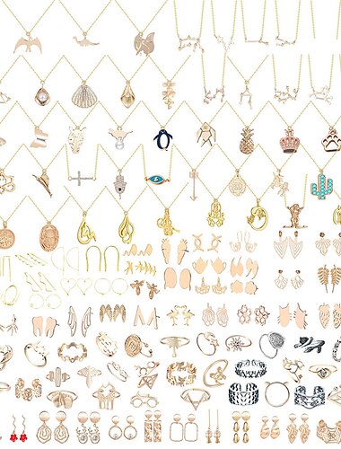  Jule Adventskalender Fyllstoffer Julegaver Kvinner Mamma Kjæreste Nedtelling Jule Smykke sett Ring Halskjede øredobber Jule 24-deler sett