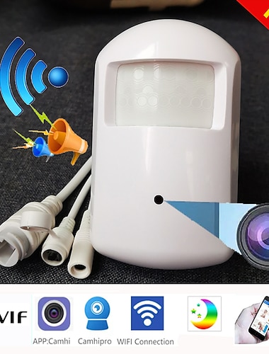  5MP 2MP WIFI 940nm IR Cut Pir Covert IP Camera Audio Mini Cam Camhipro Support Motion Alarm Email Photo Human Detection