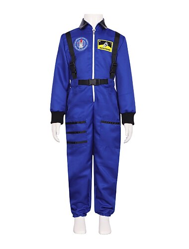  Astronauten Gruppe Paar Kostüm Cosplay Kostüm Overall Kostüme Orange Für Königs Tag Halloween Karneval Erwachsene Kinder Unisex