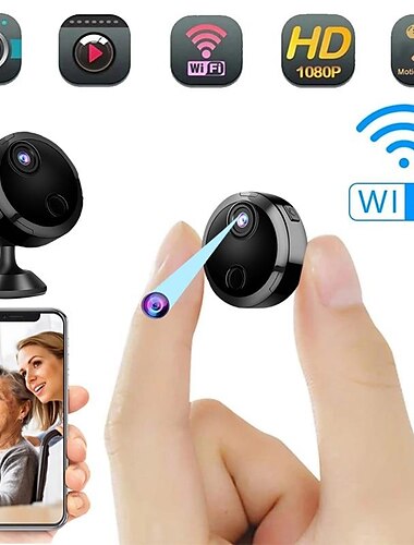  HDQ15 Mini Camera Surveillance IP Wifi HD 1080P Night Vision Remote Smart Home Micro Security Protection Baby Monitor Cameras