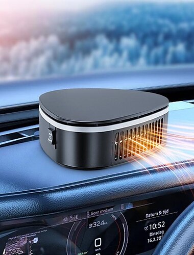  Leistungsstarke Saug-Auto-Heizung, Heiz-Kühler-Kombi-Fahrzeug-Heizung, doppelte Funktionalität, ganzjährig einsetzbare elektrische Heizung zum Entfrosten und Beschlagen von Heizungen