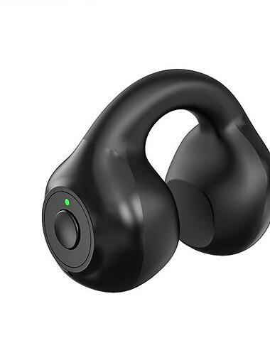  1 Stück schmerzlos tragende Ohrclip-Einzelohr-Kopfhörer, kabellose Bluetooth 5.3-Ohrhörer mit Mikrofon