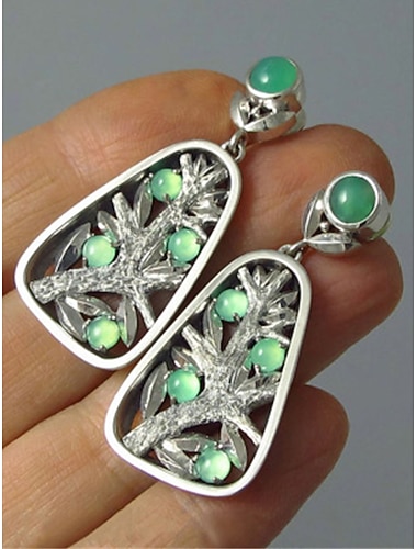  Γυναικεία Σκουλαρίκια Μοντέρνα ΕΞΩΤΕΡΙΚΟΥ ΧΩΡΟΥ Δέντρο Σκουλαρίκι