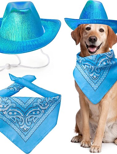  Hunde Katzen Hunde-Halstuch & Hunde-Hut Hund Geburtstag Bandana Hut Modisch Brautkleider schlicht Winter Wasserdicht Atmungsaktiv Weich Waschbar Komfortabel Casual Hundebekleidung for Bichon Frise