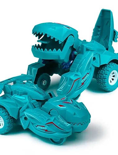  Aufprallverformtes Dinosaurier-Spielzeugauto, Trägheitsauto, unfallsicher und drehbar, Rennjungen-Spielzeugauto, Kindergeschenk