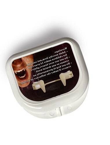  halloween visszahúzható vámpírfogak műfogak zombifogak kis tigrisfogak vámpírfogak