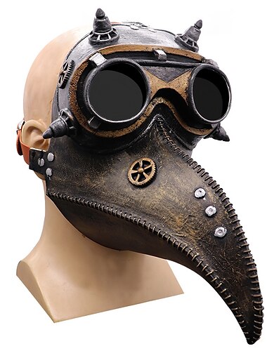  Unisex Punk & Gothic Steampunk Maske  für  Halloween Karneval