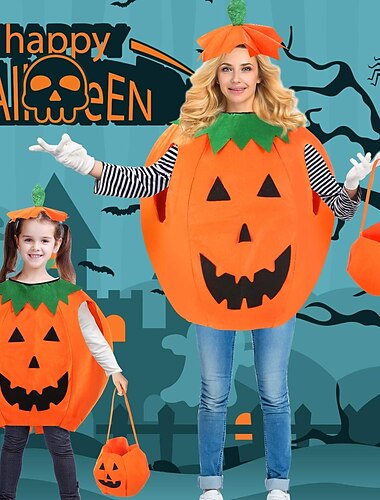  Cosplay Costume de Cosplay Costumes de famille de groupe d'Halloween Enfant Adulte Tous Déguisement drôle Halloween Carnaval Mascarade Costume de carnaval facile