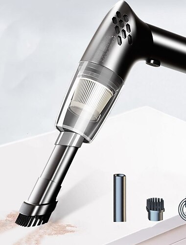  Kabelloser Auto-Staubsauger, große Saugkraft, kleiner Auto-Mini-Handstaubsauger