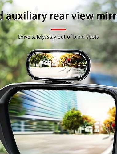  opgrader din køreoplevelse med et 360 roterende blindvinkelspejl!