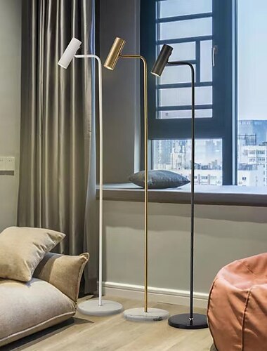  Staande lamp Voor Woonkamer / Slaapkamer Metaal 110-120V / 220-240V Zwart / Wit / Goud