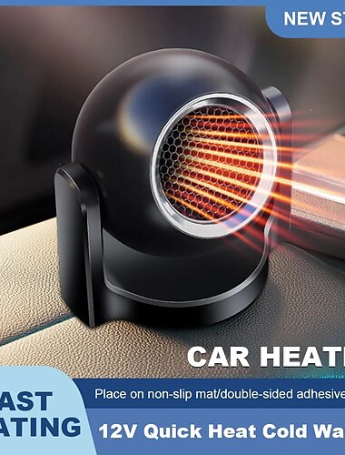  Car Heater Car Glass Defogging Defrosting Heater Car Quick Heat Heater