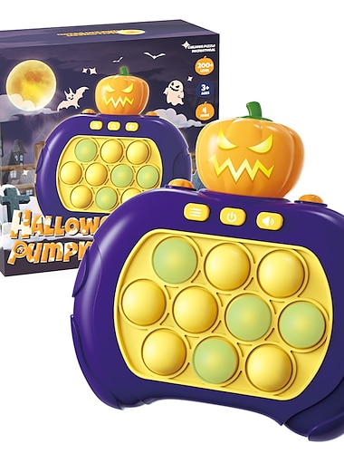  controller di gioco push veloce gioco fidget giocattoli pop gioco portatile console di gioco a bolle illumina il gioco pop giocattoli sensoriali fidget per bambini dai 3 ai 12 anni per ragazzi e