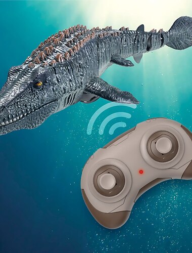  nieuwe afstandsbediening mosasaur 2.4g draadloze afstandsbediening simulatiemodel speelgoed waternevel jongen kinderen zwembad water speelgoed