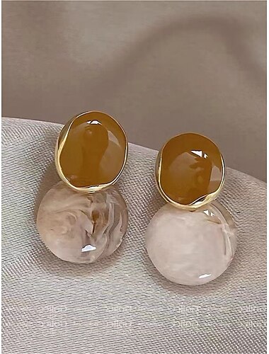  Mujer Pendientes Moda Exterior Geometría Arete