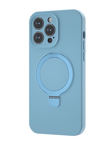  Handy Hülle Handyhüllen Für iPhone 16 iPhone 15 Pro Max Plus 14 13 12 11 Rückseite Mit Magsafe Unterstützt kabelloses Laden Ständer Stoßresistent Feste Farbe Kieselgel Silikon