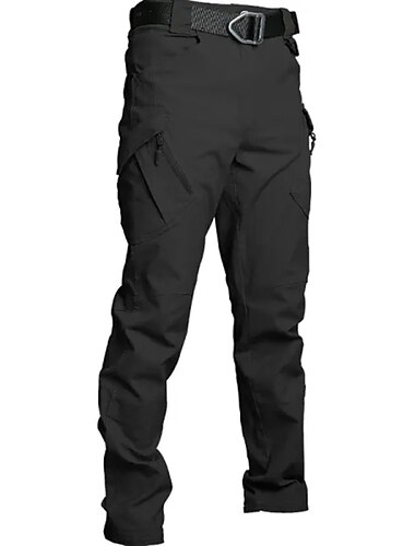  男性用 カーゴパンツ 戦闘ズボン タクティカルパンツ ポケット 平織り 履き心地よい 高通気性 アウトドア 日常 お出かけ ファッション カジュアル ブラック グリーン