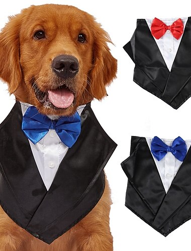  Cachorros Gatos Terno Moda Festa Inverno Prova-de-Água Respirável Macio Lavável Confortável Casamento Festa Festa de Casamento Festival Roupas para cães for Bichon Frise Pomerânia Animais de Pequeno