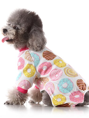  Hunde Katzen Pyjamas Kuschelig Brautkleider schlicht Winter Wasserdicht Atmungsaktiv Weich Waschbar Komfortabel Casual Hundebekleidung for Bichon Frise Spitz kleines Haustier Schmetterling Small