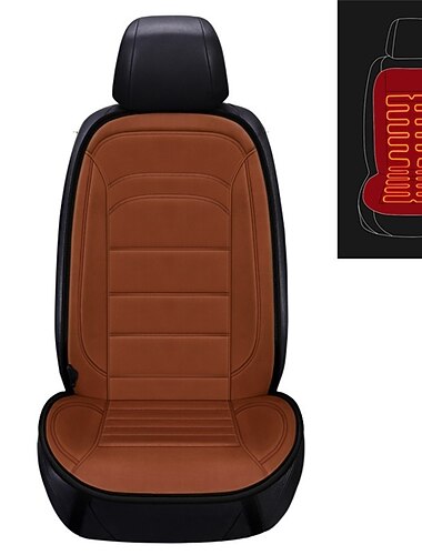  StarFire 12V Heated Car Seat Cover The Cloak On The Car Seat Seat Heating Universal Automobile Cover Car Seat Protector Car Seat Heating