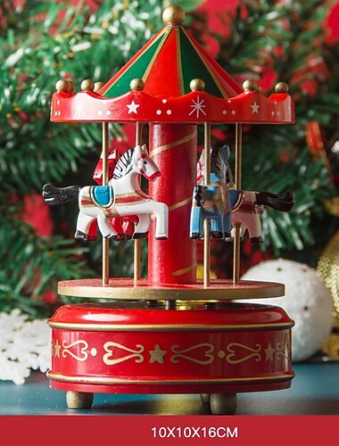  1 PC Navidad ornamentos de Navidad, Decoraciones de vacaciones Fiesta Jardín Decoración de la boda 13.5*13.5*21 cm