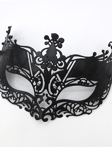  Karnevalsmaske Venezianische Maske Columbina Halbes Gesicht Party Halloween Maskerade Karneval Einfaches Karnevalskostüm