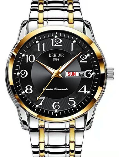  Luxus Herren Uhren Leuchtend Wasserdicht Edelstahl Uhr Quarz Herren Datum Kalender Business Armbanduhr Relogio Masculino