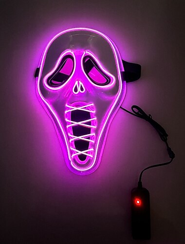  マスク ハロウィーン 単3乾電池 1個