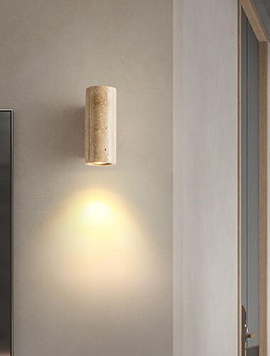 lightinthebox lámpara de pared LED interior 1 luz minimalista montaje en pared luz decoración del hogar accesorio de iluminación luces de pared interior para sala de estar dormitorio blanco