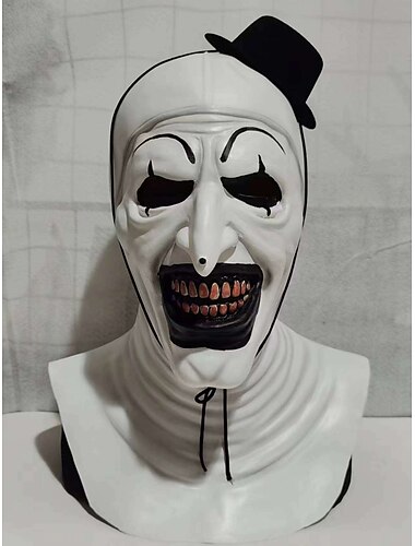  Gruselige Halloween-Maske Cosplay, für Halloween-Cosplay-Requisiten, Zubehör, Horror-Vollgesichtsmasken