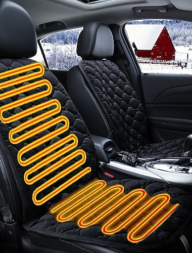  وسادة تدفئة للسيارة من ستارفاير، وسادة مقعد الراكب الأمامي واحدة، وسادة تدفئة ولاعة سجائر 12 فولت