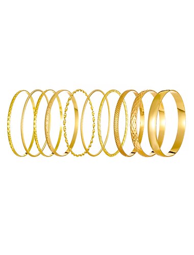  Damen Armreif Modisch Outdoor Geometrie Armband