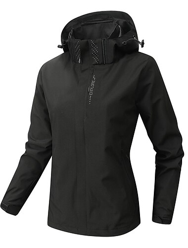  Damen Softshelljacke Wanderjacke Wanderwindjacke Draussen Thermowarm Winddicht Oberbekleidung Winterjacken Unsichtbarer Reißverschluß in voller Länge Angeln Camping / Wandern / Höhlenforschung Reisen