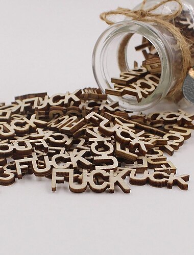  potje met fucks-knuffels om te geven, klein potje met fucks-cadeaupotjes - perfect grapcadeau, decoratiegeschenken