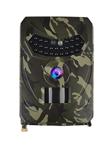  2023 aktualisierte Version der neuen Wildkamera-Fotofallen, 12 MP, 1080p, bewegungsausgelöste Jagd-Wildkamera-Falle, wasserdichte IP66-Nachtsicht-Trail-Kamera für den Außenbereich