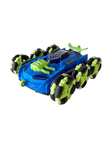  2,4 g ferngesteuertes sechsrädriges Stunt-Fernbedienungsauto kann automatisch Spielzeugauto-Beleuchtung, Musik, Verformung, Drift und Rollen des Autos demonstrieren