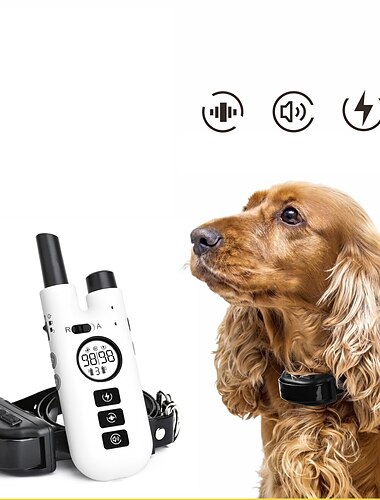  populär sällskapsdjur bark propp intelligent identifiering laddning vattentät elektrisk chock hund träning halsband hund träningsenhet