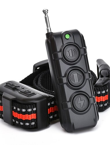  fjernkontroll treningsenhet for små hunder hundetrener kjæledyrhund elektronisk treningshalsbånd