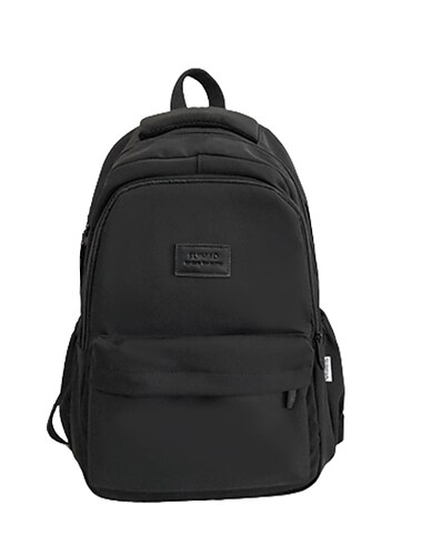  minimalistischer hellgrauer Rucksack für Herren und Damen mit mehreren Fächern – perfekt für Schule, Arbeit und Reisen