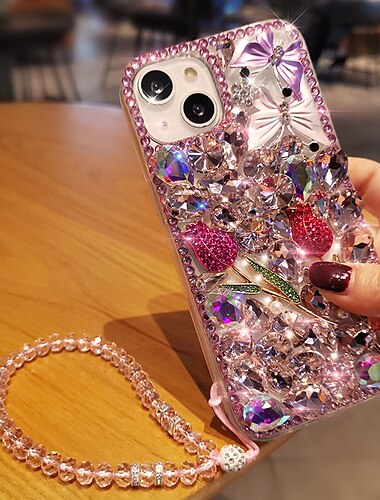  Flüssiges Silikonhandycase mit Lanyard für iPhone 16e/15 Pro Max Plus/14/13/12/11 Pro Max Mini/X/XR/XS Max/8/7/6/SE 2020 – Voller Rückenschutz